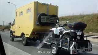 Iveco Daily 4x4 maximum speed [upl. by Nnyleve]