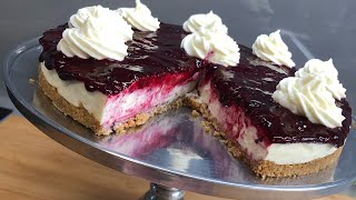 COK İSTENEN BİR TARİFPİSMEYEN CHEESECAKE [upl. by Tati452]