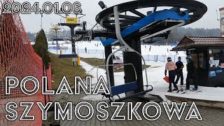 🔴Zakopane  jakie CENY ⛷ Narciarze w deszczu Polana Szymoszkowa 20240106 ASMR [upl. by Assiluj]