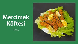 Mercimek Köftesi Tarifi [upl. by Akcinat]