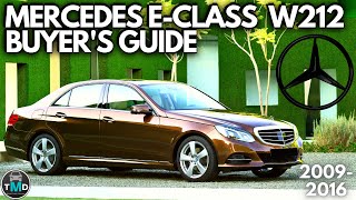 Used Mercedes EClass W212 Buyers guide 20092016 Avoid faults and common problems CDICGI [upl. by Anayek]