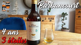 Rhum barbancourt 4 ans  Dégustation [upl. by Alhahs]