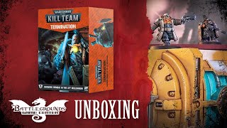 Warhammer 40K Kill Team Termination  Unboxing [upl. by Antrim]