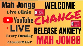 2024 Card Review MAH JONGG How to Play Change Strategy Basics Live Clinic 2024 319 i♥️mahj mahjong [upl. by Yrod464]