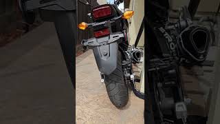 2022 Honda Grom W Vagabond fender eliminator kit motorcycle honda grom vagabond [upl. by Oruhtra]