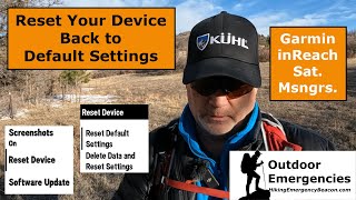 Reset Your Garmin inReach Mini 2 to Default Settings [upl. by Selda]