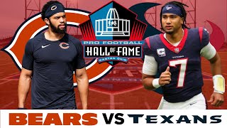 2024 NFL Hall Of Fame Game Chicago Bears vs Houston Texans [upl. by Lanni658]