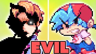 FRIDAY NIGHT FUNKIN mod EVIL Null vs BF [upl. by Ordnagela211]