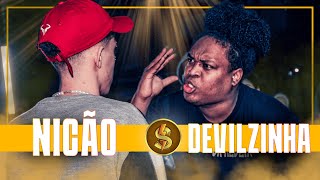 NICÃO x DEVILZINHA  SEMIFINAL  BATALHA DO S 34 [upl. by Medina801]