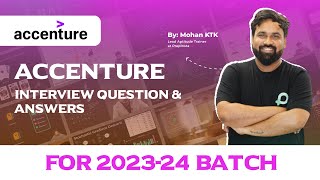 Accenture Interview Questions and Answers  Accenture Interview 202324 [upl. by Brainard]