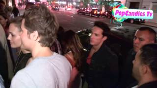 Ian Somerhalder amp Nina Dobrev with Paul Wesley Torrey DeVitto Michael Trevino Party in SD [upl. by Gnouh504]