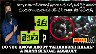 What Is Taharrush Game హలాల్ సర్టిఫాయిడ్ ఈ వికృత క్రీడ గురించి మీకు తెలుసా CHANNEL 369 [upl. by Etnom944]