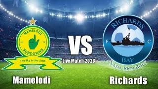 Mamelodi Sundowns vs Richards Bay Live Match Today🔴 [upl. by Aisatana]