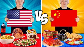 АМЕРИКАНСКИЙ НОВОГОДНИЙ СТОЛ VS КИТАЙСКИЙ НОВОГОДНИЙ СТОЛ КАКОЙ ВКУСНЕЙ [upl. by Surbeck]