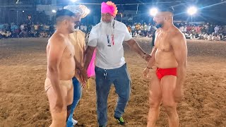 laddu cheema pahelwan punjab vs pai nashik nashirabad dangal [upl. by Paschasia]