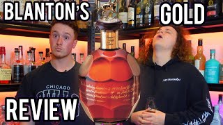 Blantons Gold Edition Bourbon Review w Blantons Private Reserve Comparison Everything Whiskey [upl. by Uhthna739]