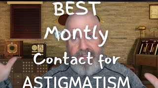 Discover the 1 Monthly Contact Option for Astigmatism  You Wont Believe What Happens Next [upl. by Zzaj]