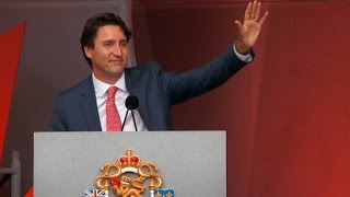 Justin Trudeaus Canada Day speech [upl. by Aivan]