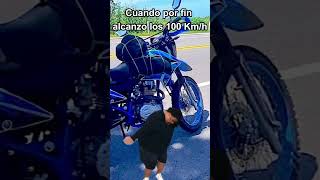 Cuando mi Moto Alcanza loS 100Kmh [upl. by Tenneb758]