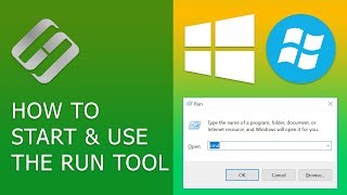 How to Start and Use the Run Tool in Windows 10 8 or 7 🔨 📝 💻 [upl. by Drucilla]