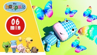 Els Cap de Drap  Happets 🦋🦋🦋  La Papallona  Episodi 2  🦋🦋🦋 Dibuixos animats per a nens [upl. by Aleirbag]