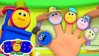 Finger Family Song Compilation  1 Hour of Bob The Train Nursery Rhymes for Kids [upl. by Carboni]