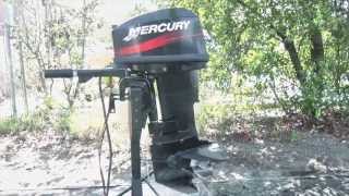 2003 Mercury 25hp outboard motor [upl. by Rikki]