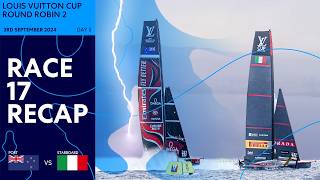 Louis Vuitton Cup Round Robin Race 17 Recap [upl. by Rida]