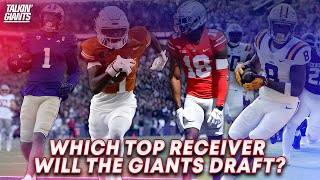 718  Will the Giants Draft a Wide Receiver at 6 [upl. by Ajat203]