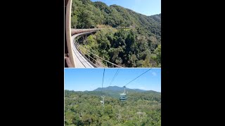 Cairns Australia Train and Skyrail Journey [upl. by Cicero481]