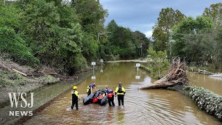 Helene Kills Over 90 Leaves Trail of Destruction Across Five States  WSJ News [upl. by Zimmermann]