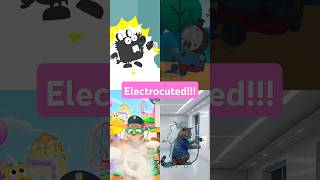 Animation Meme Electrocuted 💥💥💥memes animationmeme animation talkingtom funny cartoon [upl. by Mini961]