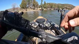 Trout amp bass Prineville reservoir kayak fishing [upl. by Sigismondo]