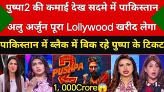 Pak Media Very Shoked On Pushpa 2 Box office Collections Pak Reaction On Pushpa 2 Pushpa 2 Movie [upl. by Ripleigh632]