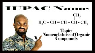 Lesson 19 IUPAC Name of H3CCHCHCHCH3CH3  Topic Nomenclature of Organic Compounds [upl. by Leopoldeen307]