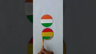 India🇮🇳 Bolivia🇧🇴 flag painting shorts viral trending art [upl. by Boehike]