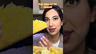 TACOS 🌮 asmr mukbang eatingsounds eatingasmr mukbangasmrvideos crunchy relaxing asmrvideos [upl. by Arella]