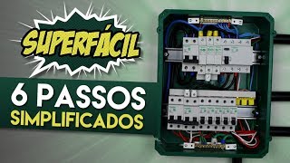 Como MONTAR um QUADRO DE DISTRIBUIÇÃO 220V BIFÁSICO [upl. by Galanti]