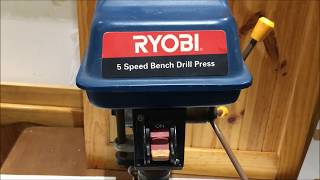 Ryobi BD513 Bench Drill [upl. by Gavan]