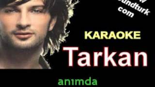 Tarkan  Sarıl Bana karaoke [upl. by Orlena606]