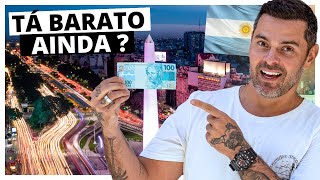 AINDA ESTÁ BARATO VIAJAR PARA ARGENTINA   Preços em Buenos Aires [upl. by Aerol]