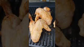 BBQERS The simplest way to get crispy tasty chicken wings in the ninja woodfire [upl. by Iroak]