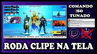 COMANDO SO TWITCH DIFERENCIADO RODANDO CLIPE DO STREAMER NA LIVE Guia do Streamer [upl. by Jacenta]