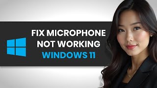 Windows 11 Laptop Microphone Not Working STOP Making This Mistake [upl. by Best]