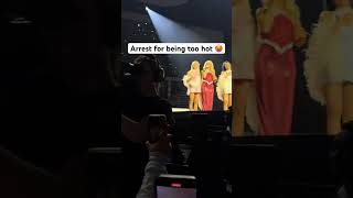 Best arrest for Juno at San Francisco sabrinacarpenter shortnsweet highlights shorts fyp [upl. by Ahsenid]