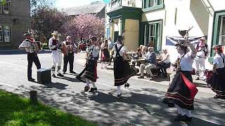 Morris Dancers Maypole Inn England [upl. by Queena]