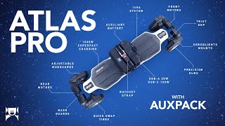 One Giant Leap for Electric Skateboarding – Exway Atlas Pro Review [upl. by Damiano]