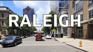 Living in Raleigh North Carolina  DOWNTOWN DISTRICTS [upl. by Palermo]