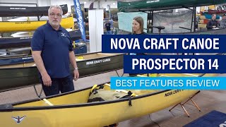 Nova Craft Prospector 14  Solo Canoe  Review amp Walk Around [upl. by Athalee]