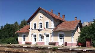 Eisenbahnvideo Malaxa  Triebwagen um Margina Jud Timis Rumänien [upl. by Airalednac]